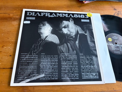 Italy 1989 diaframma - lp,